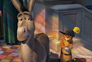 Donkey and Puss in Boots