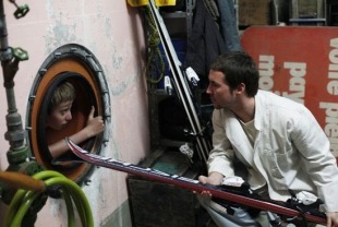 Kacey Mottet Klein as Simon and Martin Compston as Mike