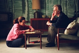 Sigourney Weaver as Linda and Alan Rickman as Alex