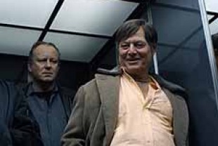 Stellan Skarsgard as Ulrik and Bjorn Floberg as Jensen