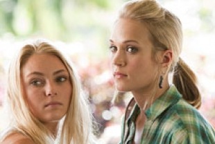 AnnaSophia Robb as Bethany Hamilton and Carrie Underwood as Sarah Hill