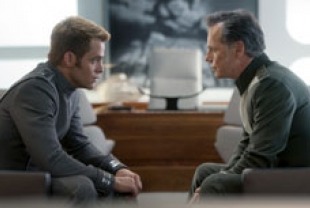 Chris Pine as Kirk and Bruce Greenwood stars as Christopher Pike