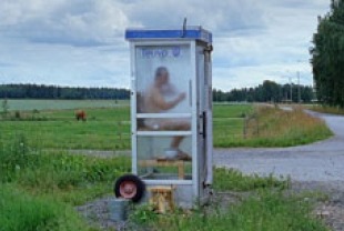 Portable Telephone booth sauna
