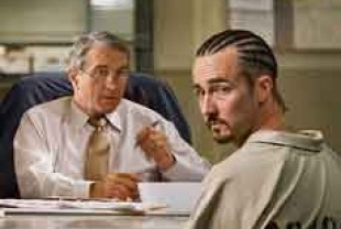 Robert De Niro as Jack Mabry and Edward Norton as Stone