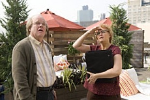 Philip Seymour Hoffman as Caden and Samantha Morton as Hazel
