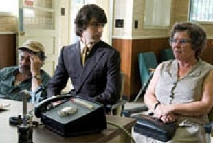 Henry Goodman as Jake, Demetri Martin as Elliot, and Imelda Staunton as Sonia