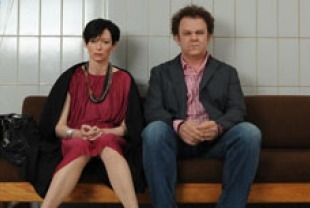 Tilda Swinton as Eva and John C. Reilly as Franklin