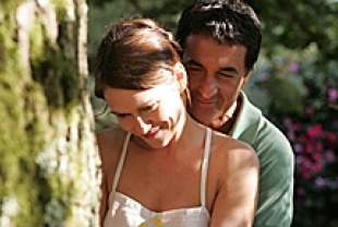 Marie-Josee Croze as Margot Beck and Francois Cluzet as Alexandre Beck