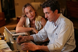 Kristin Scott-Thomas as Helene Perkins and Francois Cluzet as Alexandre Beck