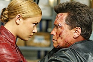 Kristanna Loken and Arnold Schwarzenegger
