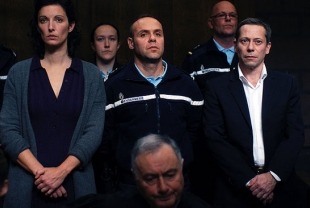 Stephanie Cleau as Asther and Mathieu Amalric as Julien