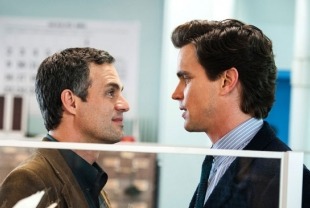 Mark Ruffalo as Ned and Matt Bomer as Felix