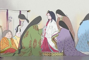 A scene from The Tale of Princess Kaguya
