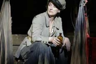 Meryl Street as Mother Courage
