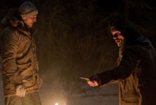 Liam Neeson as John and Frank Grillo as Diaz
