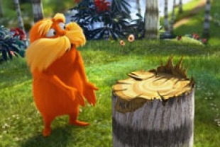 Danny Devito as the Lorax