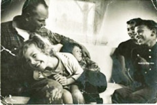 Richard and Mildred Loving and their children