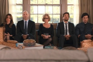 Tina Fey as Wendy, Corey Stoll as Paul, Jane Fonda as Hilary, Jason Bateman as Judd, and Adam Driver as Phillip