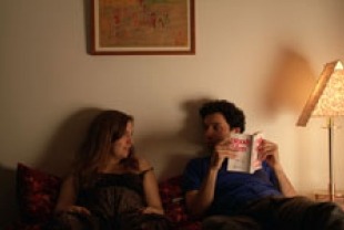 Lena Dunhan with Alex Karpovsky