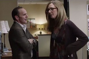 Clark Gregg as Howard and Allison Janney as Meg