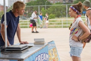 Boyd Holbrook as David and Elizabeth Olsen as Gerry