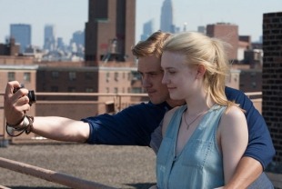 Boyd Holbrook as David and Dakota Fanning as Lily