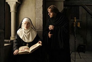 Barbara Sukowa as Hildegard of Bingen and Heino Ferch as Volmar
