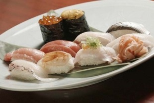Sushi platter