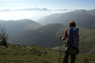 A scene from Walking the Camino