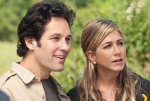 Paul Rudd as George and Jennifer Aniston as Linda