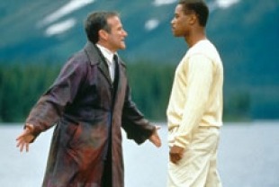 Robin Williams as Chris and Cuba Gooding Jr. as Albert