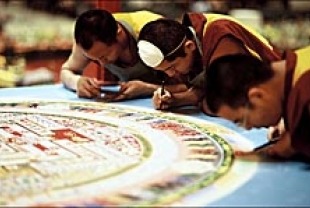 Making the Sand Mandala