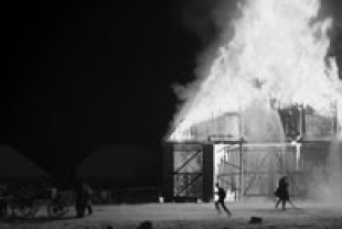 Mysterious fire