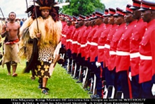 King Mswati III of Swaziland