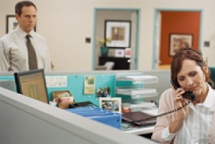 Josh Pais as Robin and Molly Shannon as Peggy