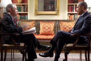 Thomas L. Friedman and President Barack Obama