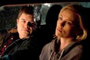 Patton Oswalt as Matt and Charlize Theron as Mavis