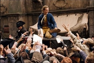 Alexander Fehling as Goethe