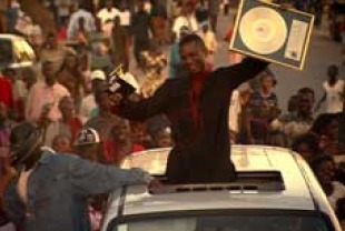 Parade with Grammy Award