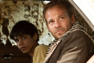 Abdallah El Akal as Fahed and Stephen Dorf as Yoni